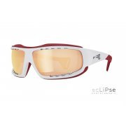 Солнцезащитные очки LIP Typhoon - Gloss White - Red / PC Photochromic / ecLiPse™ Series ML Red Brown 3027