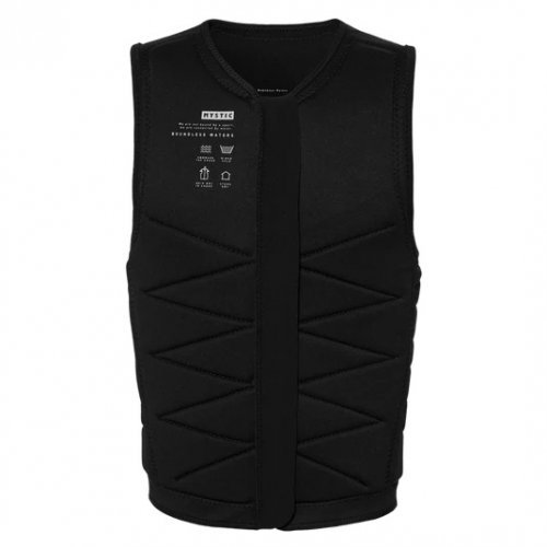Противоударный жилет Mystic Outlaw Impact Vest Fzip Wake Black Противоударный жилет Mystic Outlaw Impact Vest Fzip Wake Black