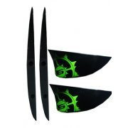 Slingshot Плавники Lunacy 2.0 Fin Pack w/ 1/4 20 x 3/4" Phillips Pan Head Screws.