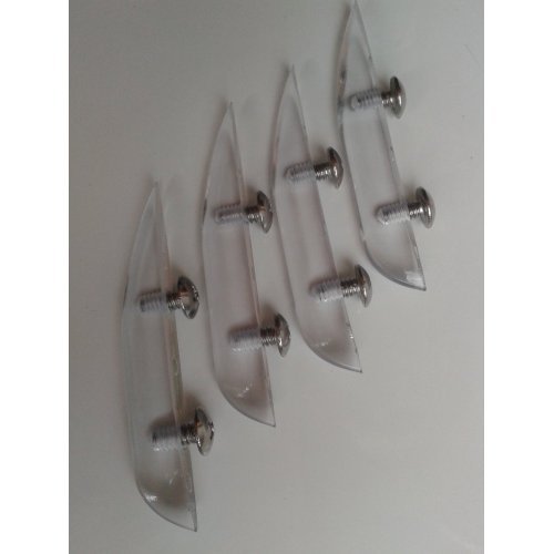 Запчасть - Плавники 6” Wake Fin-clear pack of 4 (4 fins, 8 1/4--20 x 5/8” screws) Запчасть - Плавники 6” Wake Fin-clear pack of 4 (4 fins, 8 1/4--20 x 5/8” screws)