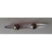 Запчасть - Плавник Wake Grind Fin-clear (single fin) 2 1/4-20 x 5/8” screws