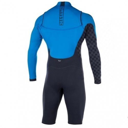 Гідрокостюм Mystic Nick Davies Longarm Shorty 2/2mm Fzip Blue Гідрокостюм Mystic Nick Davies Longarm Shorty 2/2mm Fzip Blue