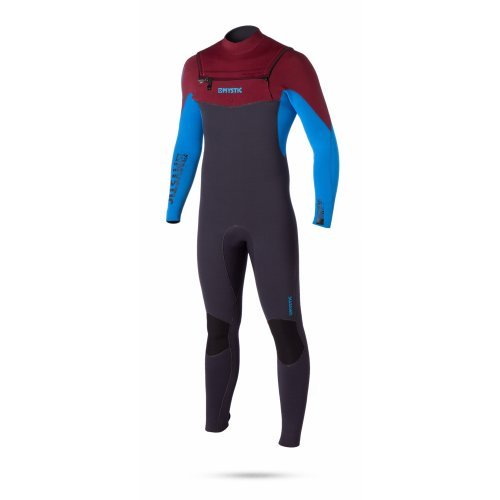 Гідрокостюм Mystic Star 5/4 D/L Fullsuit GBS Double Frontzip Bordeaux Гідрокостюм Mystic Star 5/4 D/L Fullsuit GBS Double Frontzip Bordeaux