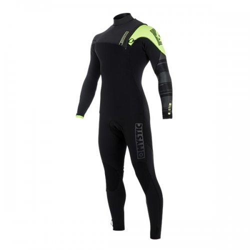 Гідрокостюм Mystic Winter Majestic Fullsuit 4/3mm Zipfree Black/Lime Гідрокостюм Mystic Winter Majestic Fullsuit 4/3mm Zipfree Black/Lime