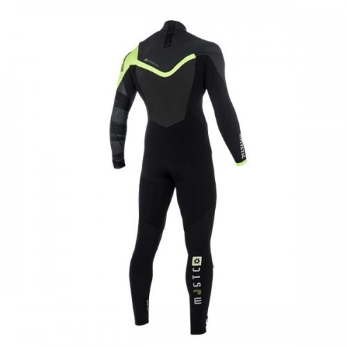 Гідрокостюм Mystic Winter Majestic Fullsuit 4/3mm Zipfree Black/Lime Гідрокостюм Mystic Winter Majestic Fullsuit 4/3mm Zipfree Black/Lime