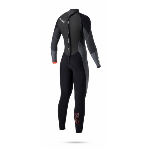 Гидрокостюм Mystic Winter Diva 5/3 D/L Fullsuit Backzip Black Women 2017 Гидрокостюм Mystic Winter Diva 5/3 D/L Fullsuit Backzip Black Women 2017