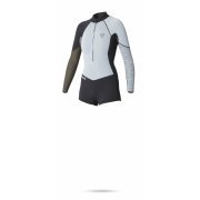 Гідрокостюм Mystic Diva 3/2 D/L Longarm Super Shorty Frontzip Women Grey