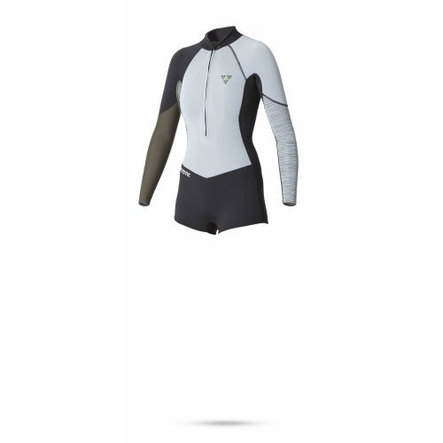 Гідрокостюм Mystic Diva 3/2 D/L Longarm Super Shorty Frontzip Women Grey Гідрокостюм Mystic Diva 3/2 D/L Longarm Super Shorty Frontzip Women Grey