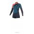 Гідрокостюм Mystic Diva Longarm Shorty 3/2mm Bzip Women Teal 2017 Гідрокостюм Mystic Diva Longarm Shorty 3/2mm Bzip Women Teal 2017