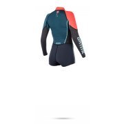 Гідрокостюм Mystic Diva Longarm Shorty 3/2mm Fzip Women Teal 2017