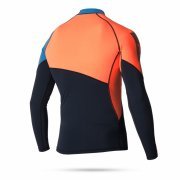 Лайкра Mystic Crossfire Rash Vest L/S Coral