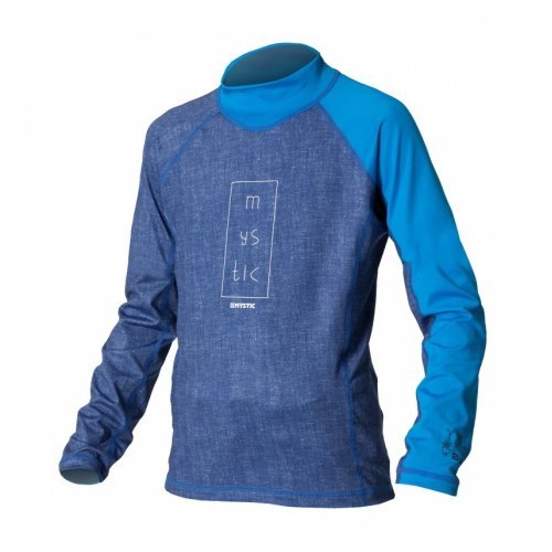 Лайкра Mystic Star Rash Vest L/S Kids Blue Лайкра Mystic Star Rash Vest L/S Kids Blue