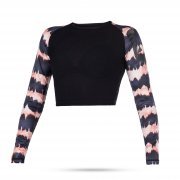 Лайкра Mystic Dazzled L/S Croptop Women Pink