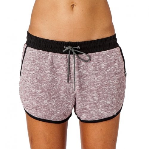 Шорты женские Mystic Damned Sweatshort Burgundy Melee Шорты женские Mystic Damned Sweatshort Burgundy Melee