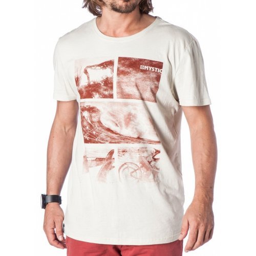 Футболка Mystic Bike Tee Dirty White Футболка Mystic Bike Tee Dirty White