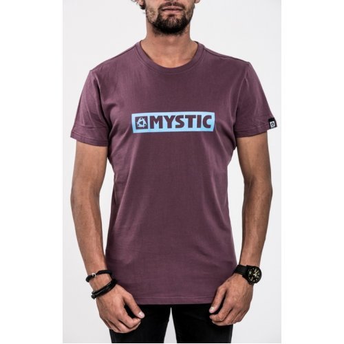 Футболка Mystic Brand 2.0 Tee Oxblood Red Футболка Mystic Brand 2.0 Tee Oxblood Red