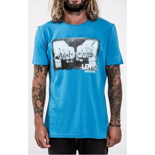 Футболка Mystic Len 10 Tee Cloud Blue Футболка Mystic Len 10 Tee Cloud Blue