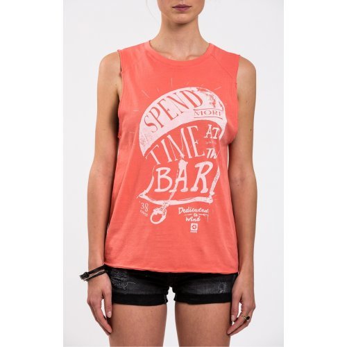 Майка женская Mystic Barfly Singlet Faded Coral Майка женская Mystic Barfly Singlet Faded Coral