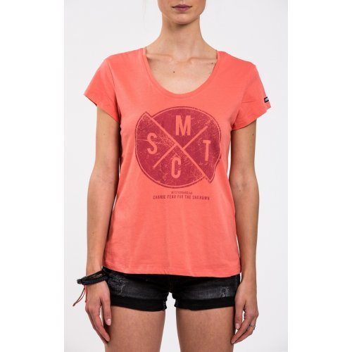 Футболка женская Mystic Major Tee Faded Coral Футболка женская Mystic Major Tee Faded Coral
