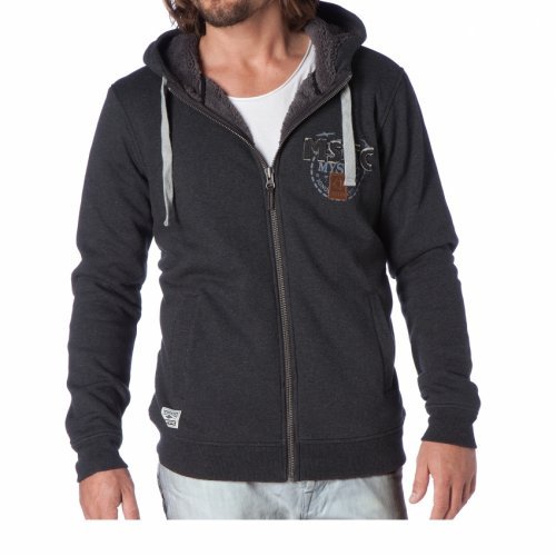 Толстовка Mystic Uptown Sweat Dark Grey Melee Толстовка Mystic Uptown Sweat Dark Grey Melee