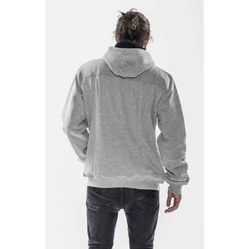 Толстовка Mystic Crude Sweat Grey Melee Толстовка Mystic Crude Sweat Grey Melee