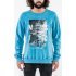 Толстовка Mystic Cape Fear Sweat Cloud Blue Толстовка Mystic Cape Fear Sweat Cloud Blue