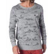 Толстовка Mystic Remote Pullower 832 Grey melee