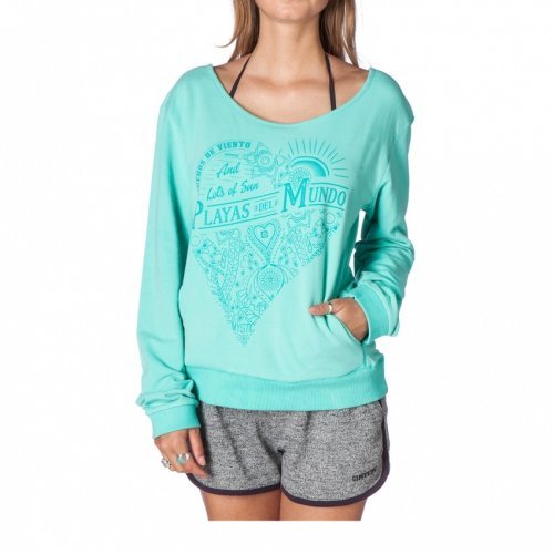 Толстовка женская Mystic Alley Sweat Pale Mint Толстовка женская Mystic Alley Sweat Pale Mint