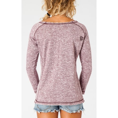 Толстовка женская Mystic Decade Sweat Burgundy Melee Толстовка женская Mystic Decade Sweat Burgundy Melee