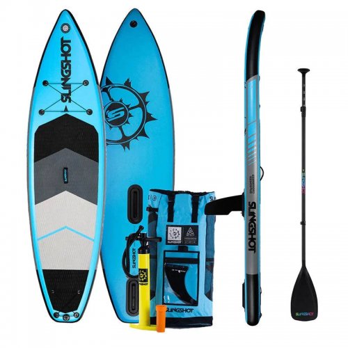 Надувная доска SUP Slingshot Crossbreed 11‘ Airtech Package w/ SUP WINDer - Blue Надувная доска SUP Slingshot Crossbreed 11‘ Airtech Package w/ SUP WINDer - Blue